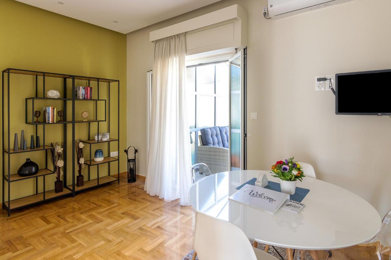 Ferienwohnung Chic Penthouse For 4 Ppl In Kolonaki Athen Exterior foto