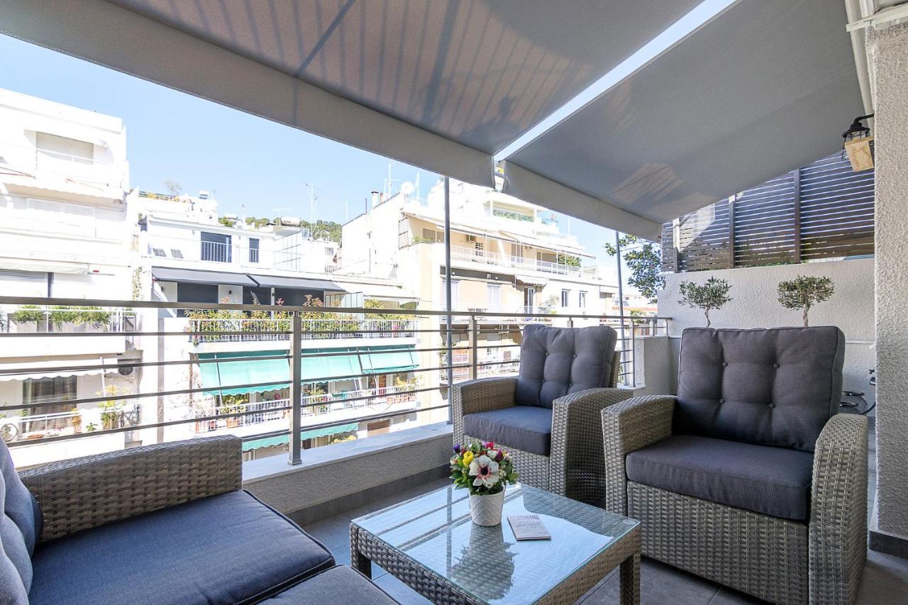 Ferienwohnung Chic Penthouse For 4 Ppl In Kolonaki Athen Exterior foto