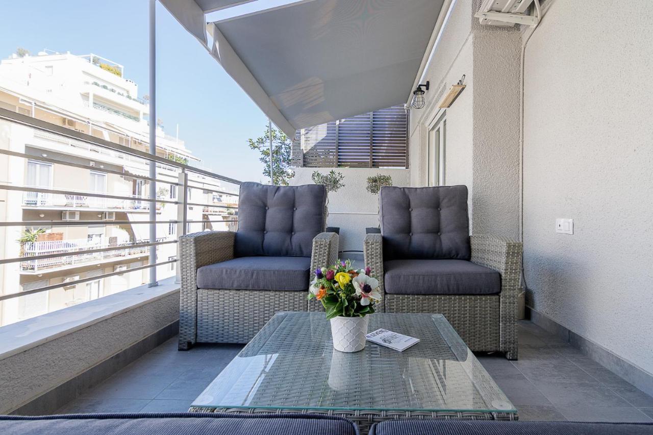 Ferienwohnung Chic Penthouse For 4 Ppl In Kolonaki Athen Exterior foto